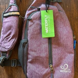 Outdoor Purple Backpack for Women hiking